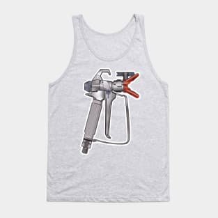 Painter Spray Gun Tank Top